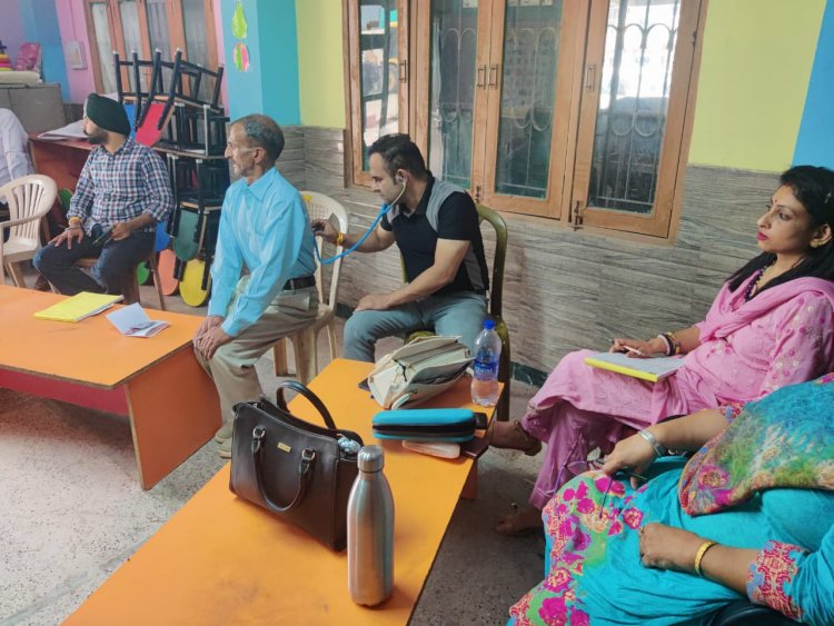 श्रीकांत मैमोरियल अस्पताल ने चंडी में लगाया निशुल्क शिविर