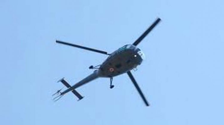 ओएनजीसी के हेलीकॉप्टर की इमरजेंसी लैंडिंग