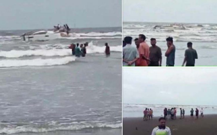 रायगढ़ में संदिग्ध नाव मिलने से मचा हडकंप, एके 47 समेत कई हथियार बरामद