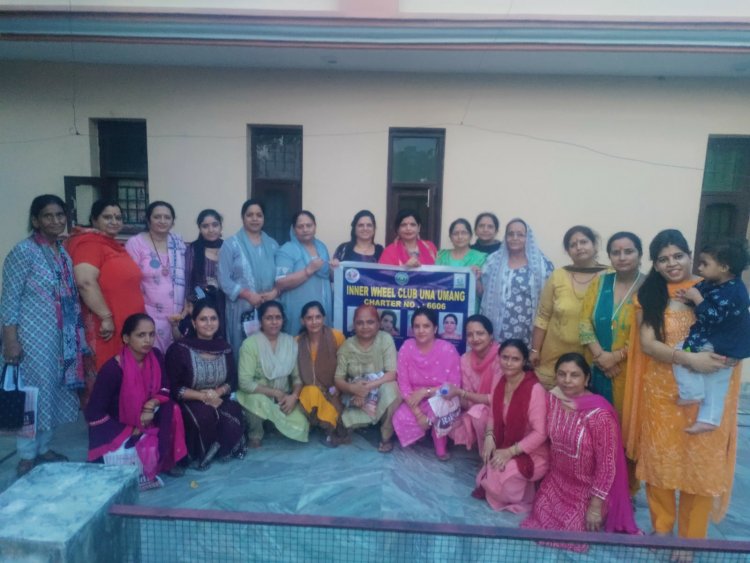 इनरव्हील उमंग क्लब ने राधे-राधे मंडली के साथ मनाई कृष्ण जन्माष्टमी