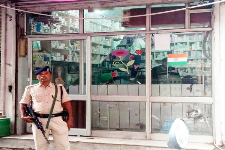 पंजाबः गुरमेल मेडिकल की 30 जगह पर रेड, कई दुकानदानों ने नहीं खोली दुकाने 