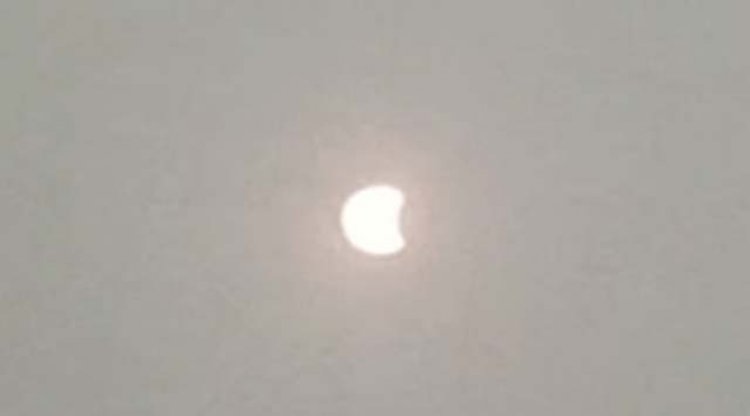 सूर्य ग्रहण की जालंधर और अमृतसर से तस्वीर आई सामने, देखें 
