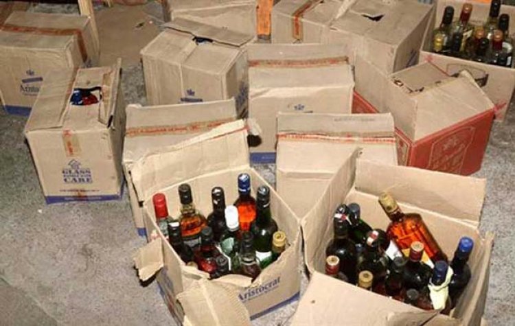 चुनाव में सप्लाई हो रही भारी मात्रा में चंडीगढ़ की शराब बरामद