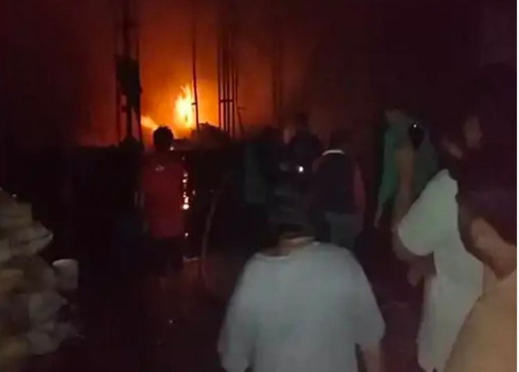 जालंधर: इंडस्ट्रियल एरिया में फैक्ट्री में लगी आग