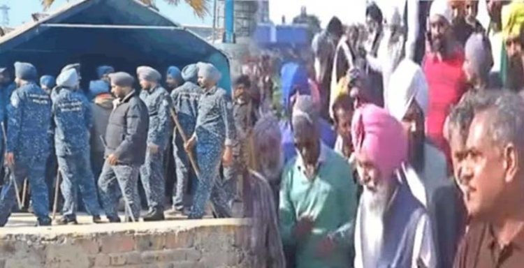 पंजाबः शराब फैक्टरी बंद करवाने को लेकर लोगों और अधिकारियों के बीच तीखी बहस, माहौल तनावपूर्ण