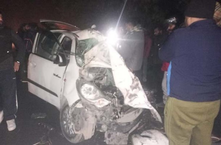 पंजाबः ट्रैक्टर ट्राली और कार का भयानक एक्सीडेंट, 2 की मौत