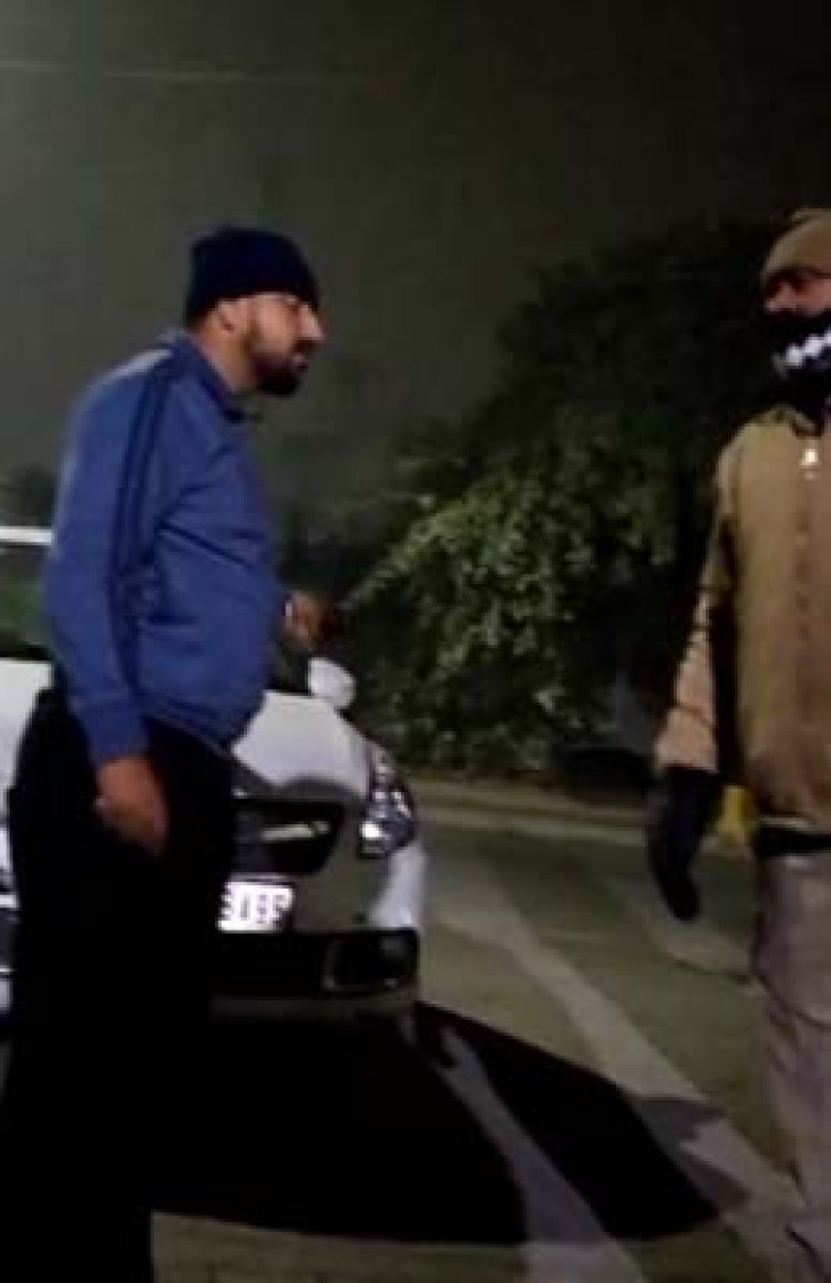 पंजाबः आप विधायक के भाई ने पुलिस को निकाली गालियां, वीडियो वायरल