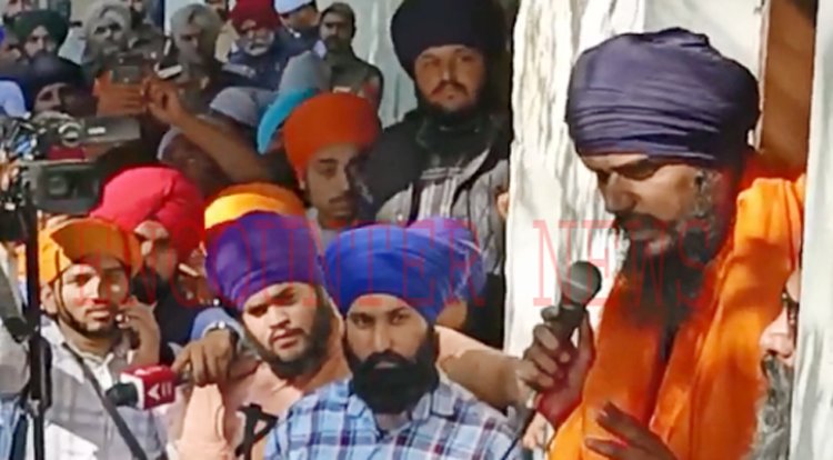 पंजाबः अमृतपाल सिंह ने पुलिस को दिया अल्टीमेटम, देखें वीडियो