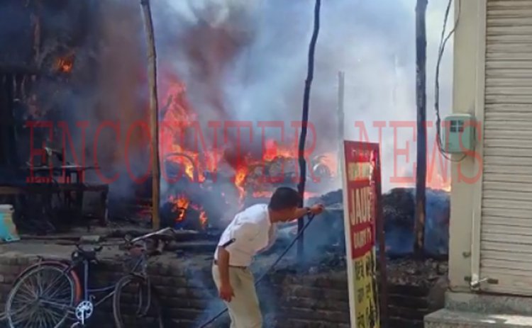 जालंधरः इस इलाके में लगी भयानक आग, देखें वीडियो