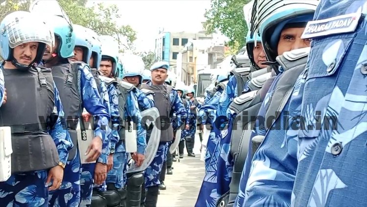जालंधर व शाहकोट में पुलिस और पैरामिल्ट्री फोर्स ने निकाला फ्लैग मार्च, देखें वीडियो