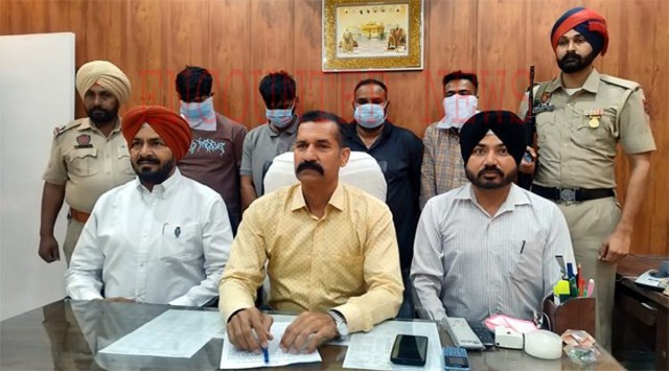 पंजाबः करोड़ों रुपए की हेरोइन और कार सहित 4 गिरफ्तार