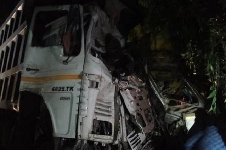 पंजाब : ट्रक और टिप्पर की भीषण टक्कर में 3 की मौत
