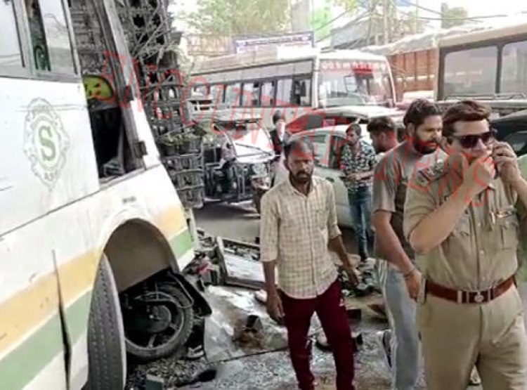 पंजाबः यात्रियों से भरी बस सड़क हादसे में हुई क्षतिग्रस्त, कई घायल
