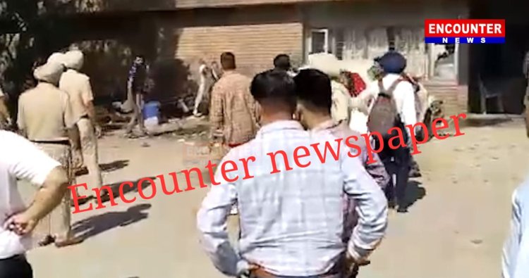 पंजाब : कोर्ट कंपलेक्स के पास माल गोदाम में हुआ धमाका, देखें वीडियो