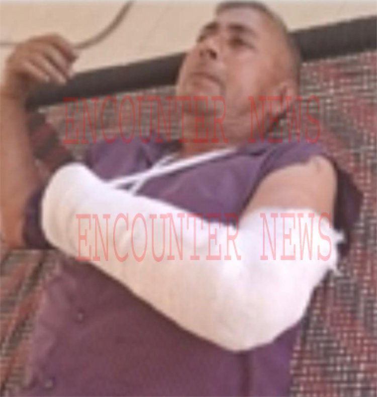 जालंधरः लुटेरों ने दातर से किया व्यक्ति पर हमला