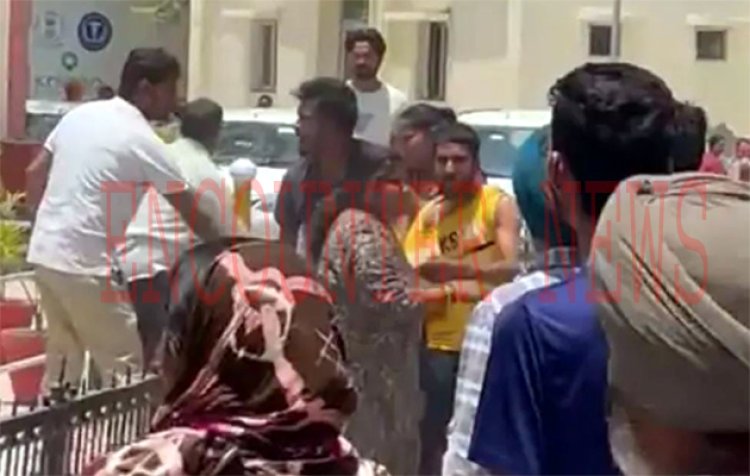 पंजाबः जंग का मैदान बना सिविल अस्पताल, दो गुटों के बीच चले पथराव में कइयों के फूटे सिर 