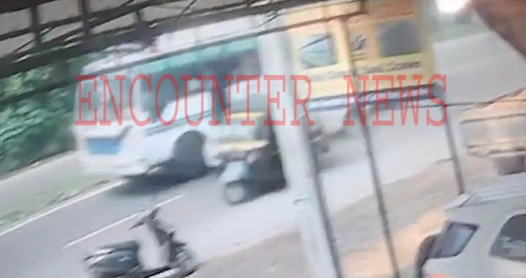जालंधरः लैदर कॉप्लैक्स के पास हुए भयानक सड़क हादसे की CCTV फुटेज आई सामने