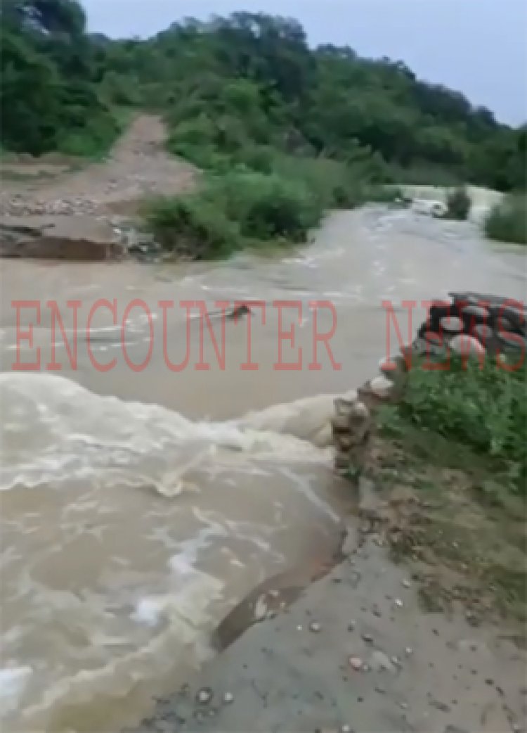 होशियापुरः डैम का बढ़ा जलस्तर, 15 गांवों को अलर्ट जारी, देखें वीडियो