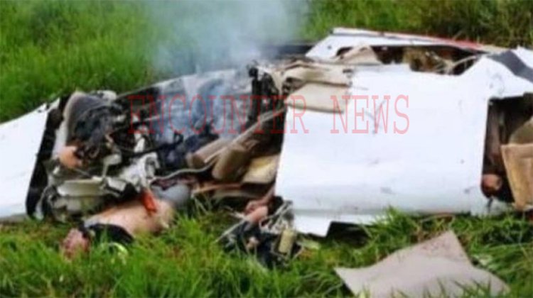 दुर्घटनाग्रस्त हुआ विमान, 6 की मौत