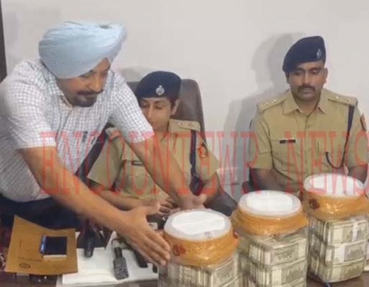 व्यापारी से 1 करोड़ लूटने के मामले में 2 कांस्टेबल गिरफ्तार, लाखों रुपए बरामद 