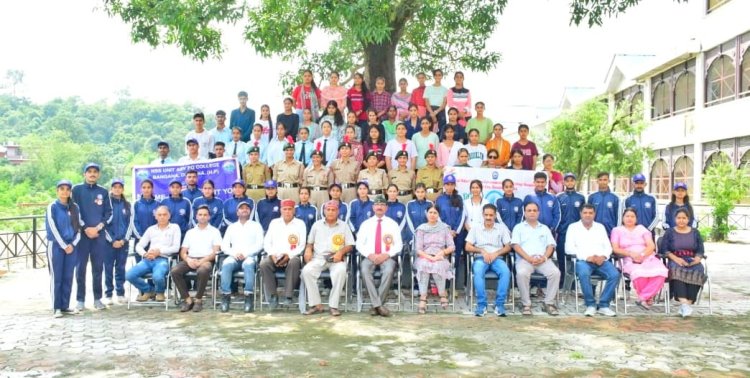 अटल बिहारी वाजपेई राजकीय महाविद्यालय बंगाणा में मेरी माटी, मेरा देश कार्यक्रम आयोजित