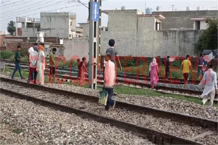 पंजाबः ट्रेन के नीचे आने से युवती की मौत, शरीर के उड़े चिथड़े 