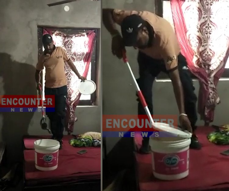 जालंधरः घर में  सो रहे युवक को सांप ने काटा, देखें वीडियो
