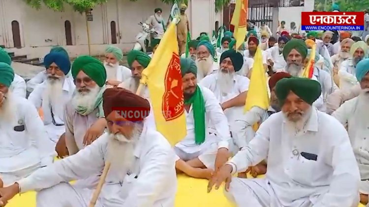 पंजाब भर में विधायकों के घर के बाहर किसानों ने लगाएं धरने, देखें वीडियो