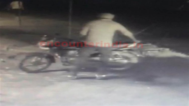 होशियारपुरः 5 मिनट में घर के बाहर से बाइक लेकर चोर हुए फरार