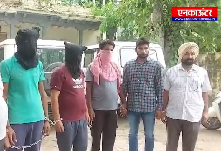 पंजाबः STF ने जीजा साले सहित 3 नशा तस्करों को किया गिरफ्तार, 3 किलो 500 ग्राम हीरोइन बरामद, देखें वीडियो
