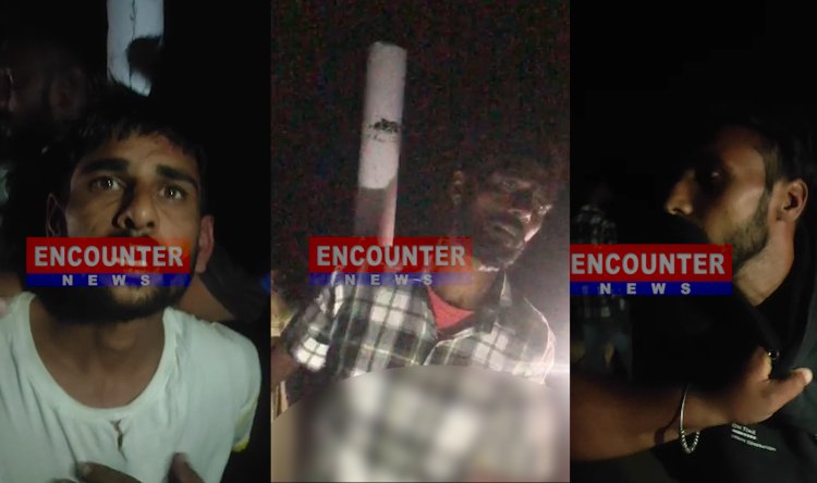 पंजाबः नशा करते युवकों को काबू कर लोगों ने की धुनाई, वीडियो वायरल