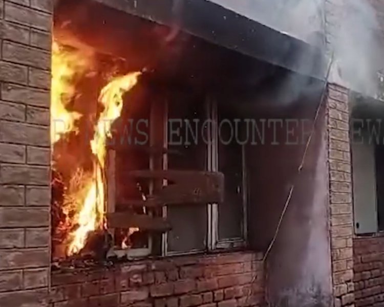 पंजाब: एक्साइज और टैक्सटेंशन की बिल्डिंग में लगी आग, देखें वीडियो 
