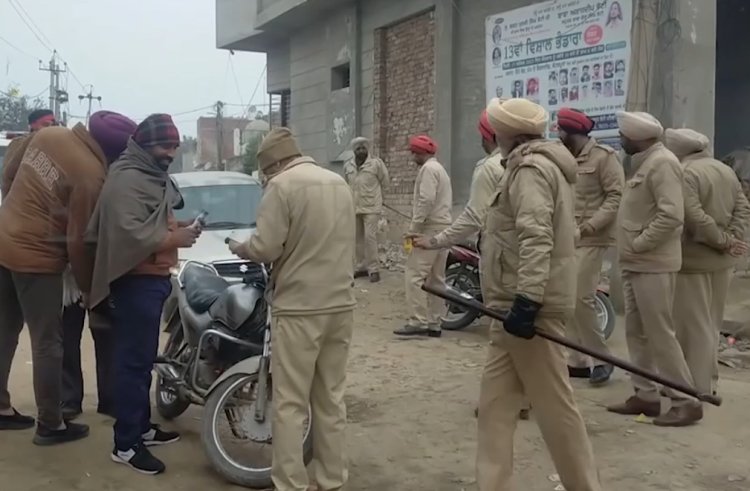 पंजाब : नशा तस्करों के खिलाफ पुलिस ने की कार्रवाही,  देखें वीडियो