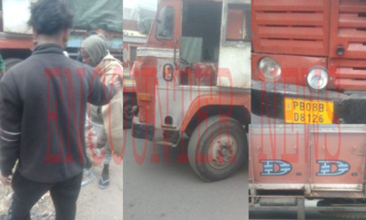 जालंधरः DD Transport के ट्रक चालक ने व्यक्ति को मारी टक्कर, हुआ हंगामा, देखें वीडियो