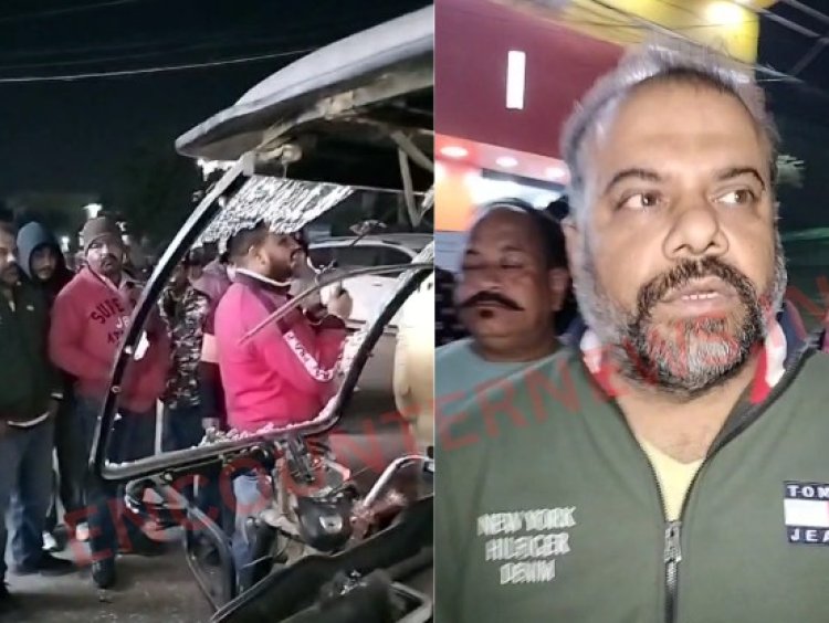 जालंधर :E रिक्शा चालक से हुई गुंडा-गर्दी ,देखें LIVE