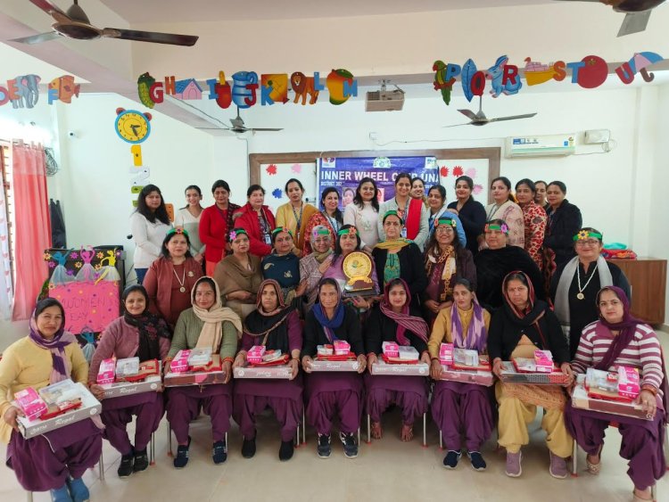 इनर व्हील क्लब ऊना ने विशिष्ट पब्लिक स्कूल में मनाया इंटरनेशनल वुमन डे 