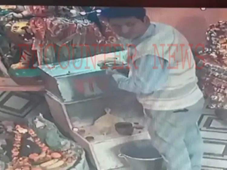 पंजाबः दिन-दहाड़े शीतला माता मंदिर से गहने लेकर चोर फरार, देखें CCTV 