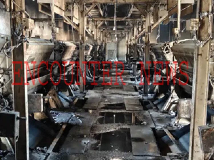 पंजाबः कॉटन फैक्ट्री में लगी आग, मजदूरों में मचा हड़कंप