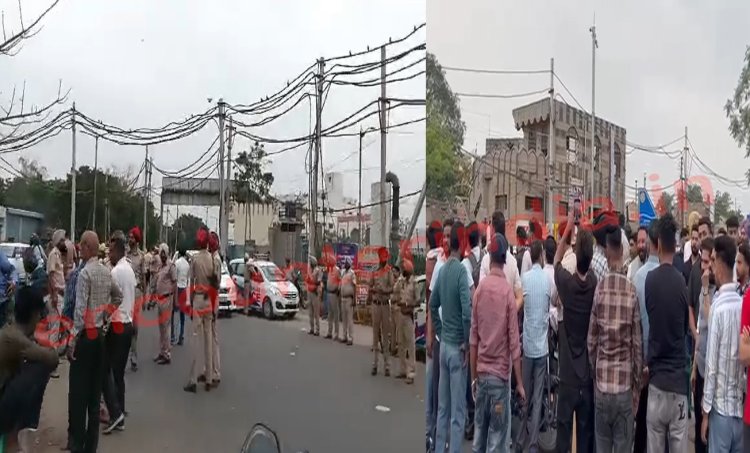 जालंधरः सुशील रिंकू और शीतल अंगुराल के भाजपा में शामिल होने के बाद कार्यकर्ताओं में विरोध शुरू, भारी पुलिस फोर्स तैनात, देखें वीडियो