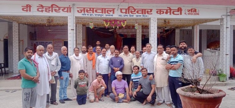 राजपुर जस्वां के कमलापति मंदिर में  धार्मिक समागम  17 अप्रेल  को 
