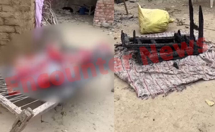 पंजाब : गर्भवती पत्नी को जिंदा जलाया, मौ'त, आरोपी फरार, देखें वीडियो
